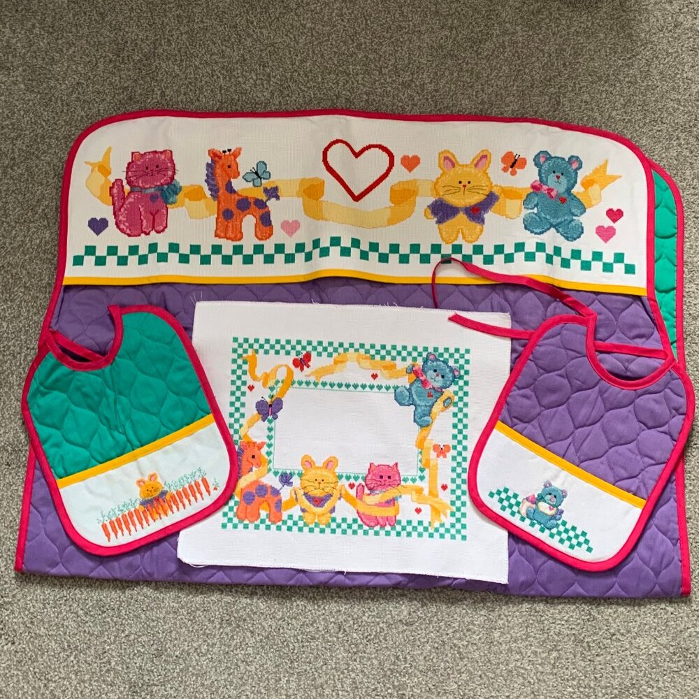 New Keepsake Baby Quilt Gift Set
